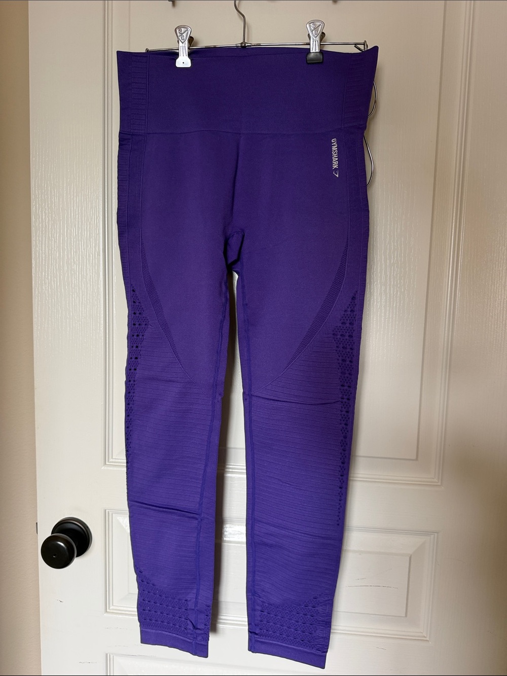 Gym Shark Purple Seamless High-Waist Leggings